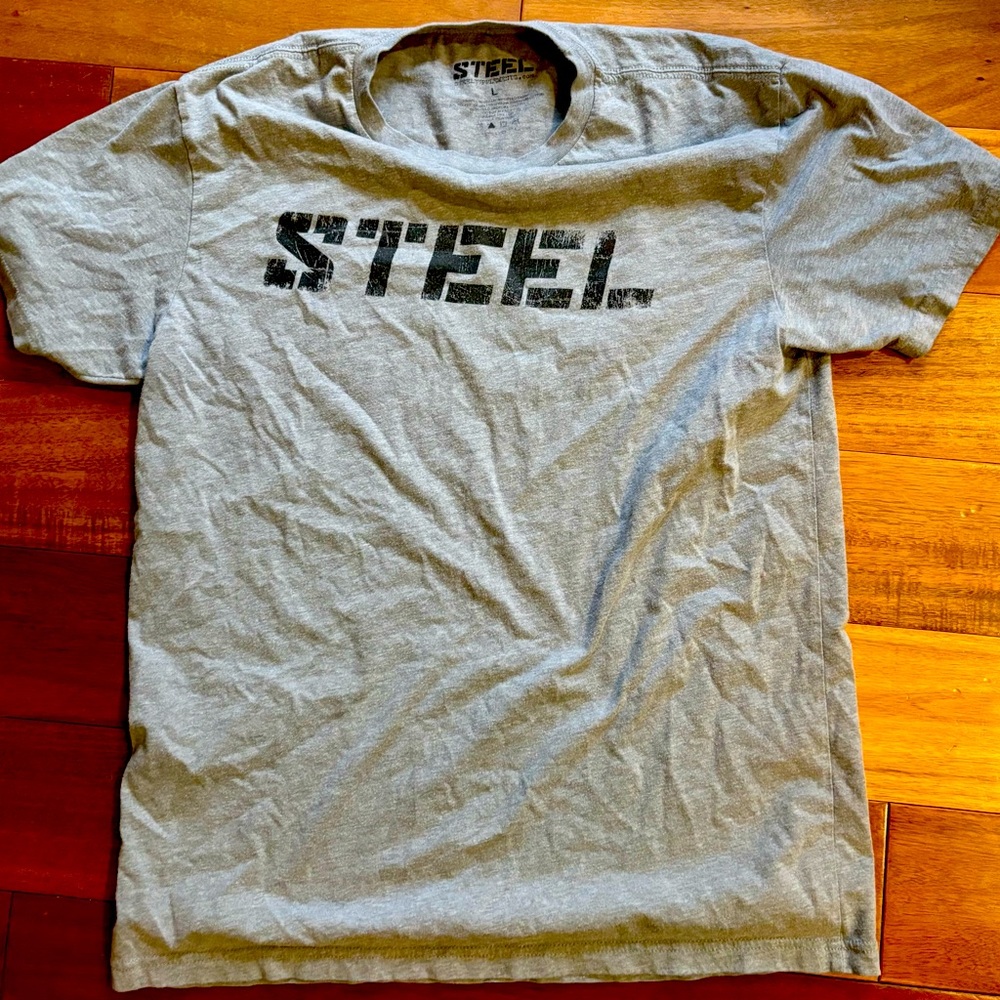 Steel - Men’s Cotton T Shirt